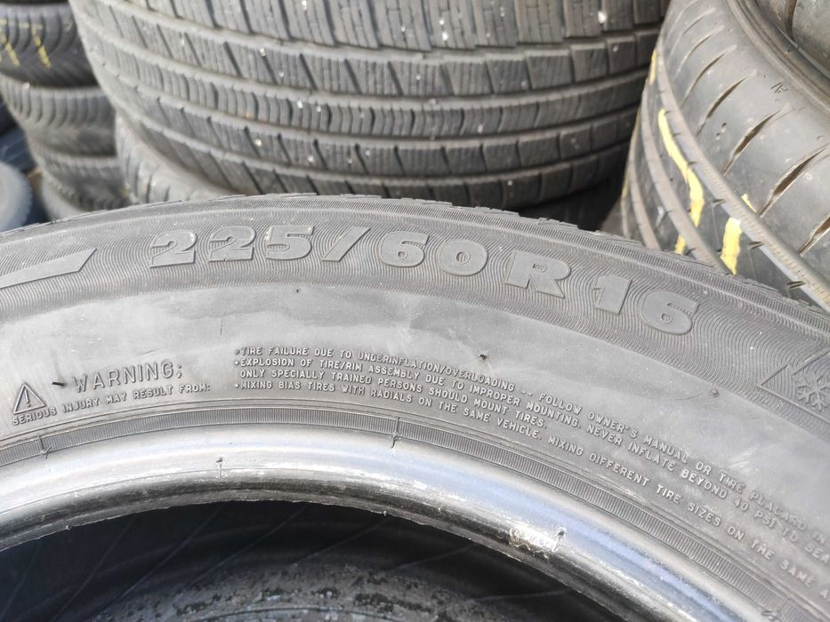 4бр Зимни гуми 225 60 16 - Michelin