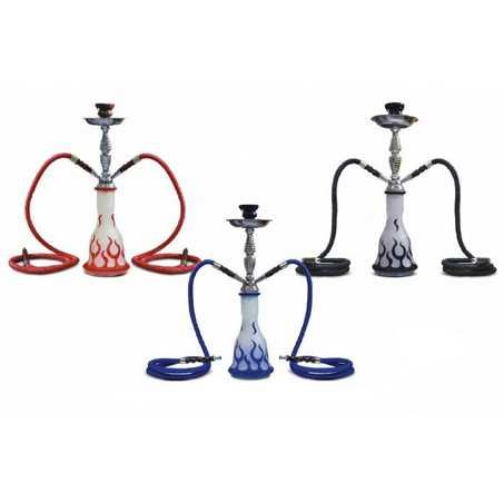 Narghilea Noua 1 Furtun / 2 /3 Furtunuri 60 cm Aroma  Carbuni  Mustuce