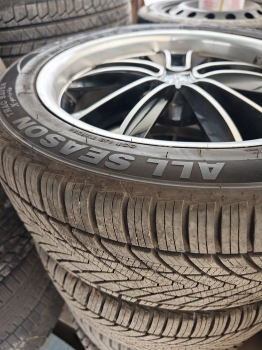 Оригинални лети джанти Keskin KT13 Palladium, с нови всесезонни гуми - Mercedes-Benz 18'