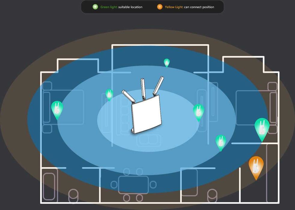 Усилвател, повторител на Wi-Fi мрежи Tenda + Гаранция 24м