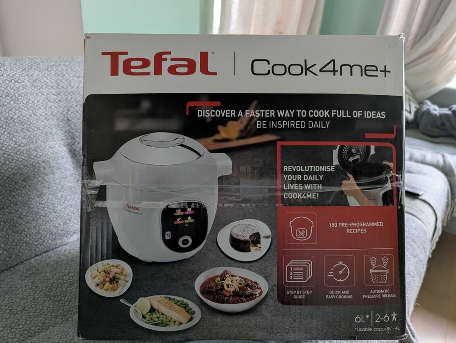 Multicooker TEFAL Cook4Me+ CY851130, 6l, 1600W, 6 programe