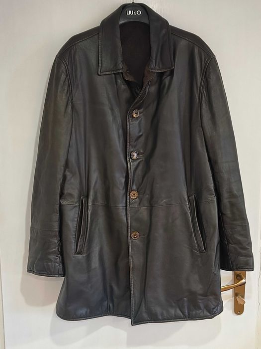 Яке от естествена кожа