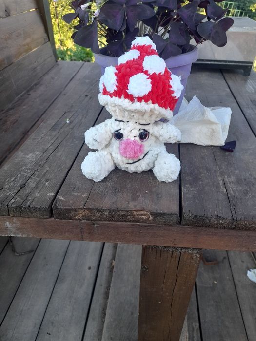 Ръчно плетени играчки на една кука