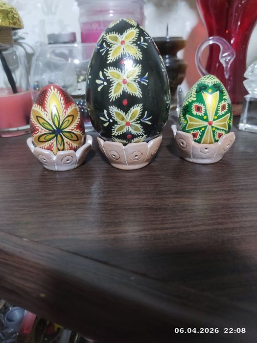 Яйца пасхальные.