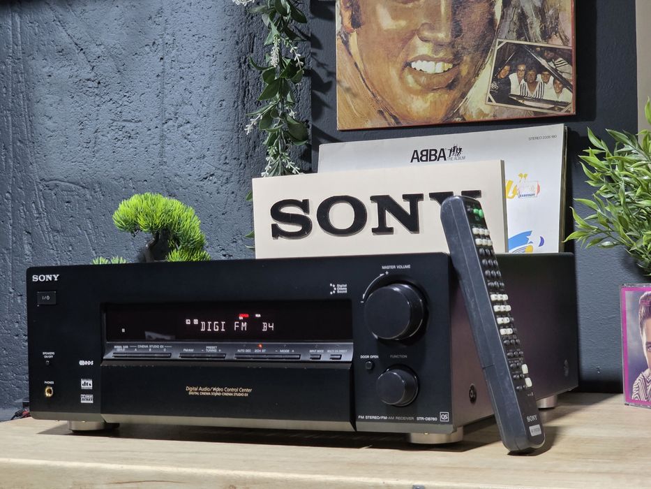 Receiver SONY str-db780 QS, amplituner 2.0, 5.1 surround cinema telecomanda radio amplificator