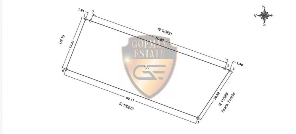 Oportunitate Investitie ! Costinesti Teren Intravilan 1025mp, autoriza