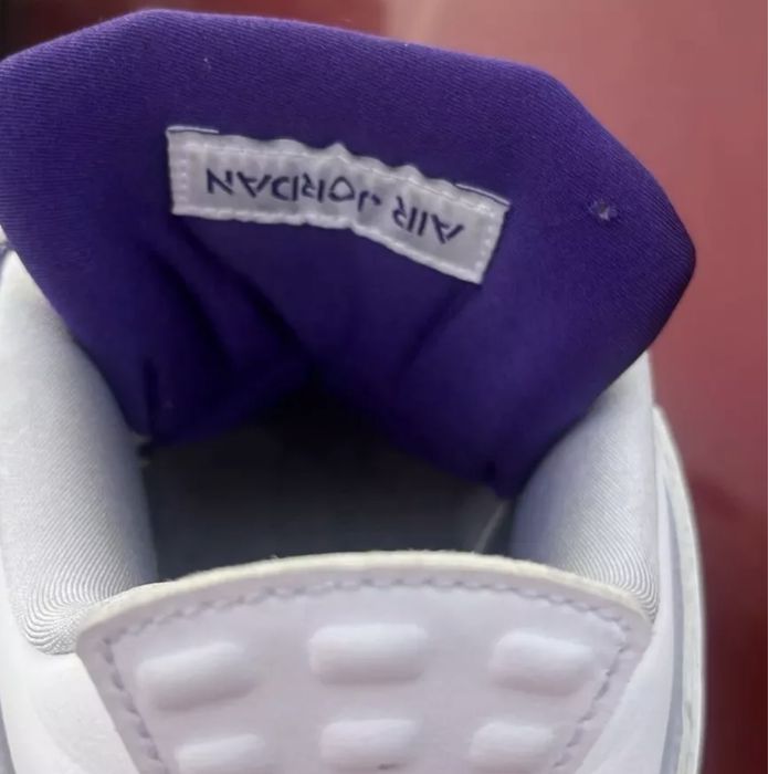 Jordan retro 4 Metalic Purple