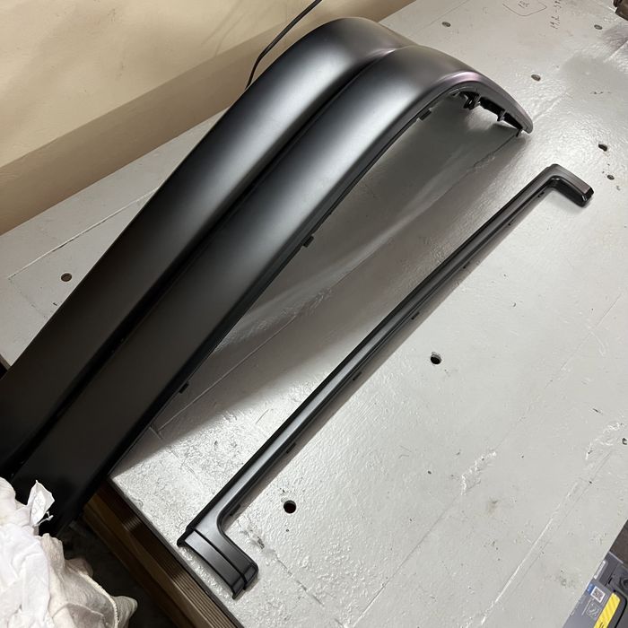 Молдинги на бампер bmw e34 бмв е34