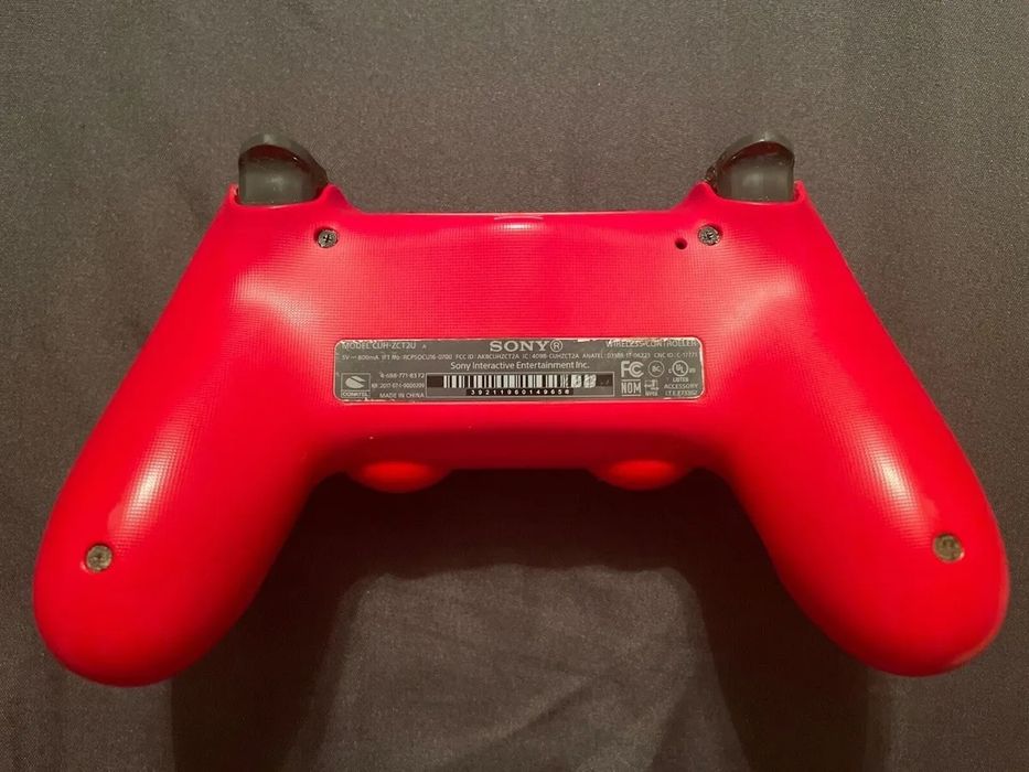 НОВ Червен PS4 джойстик за PlayStation