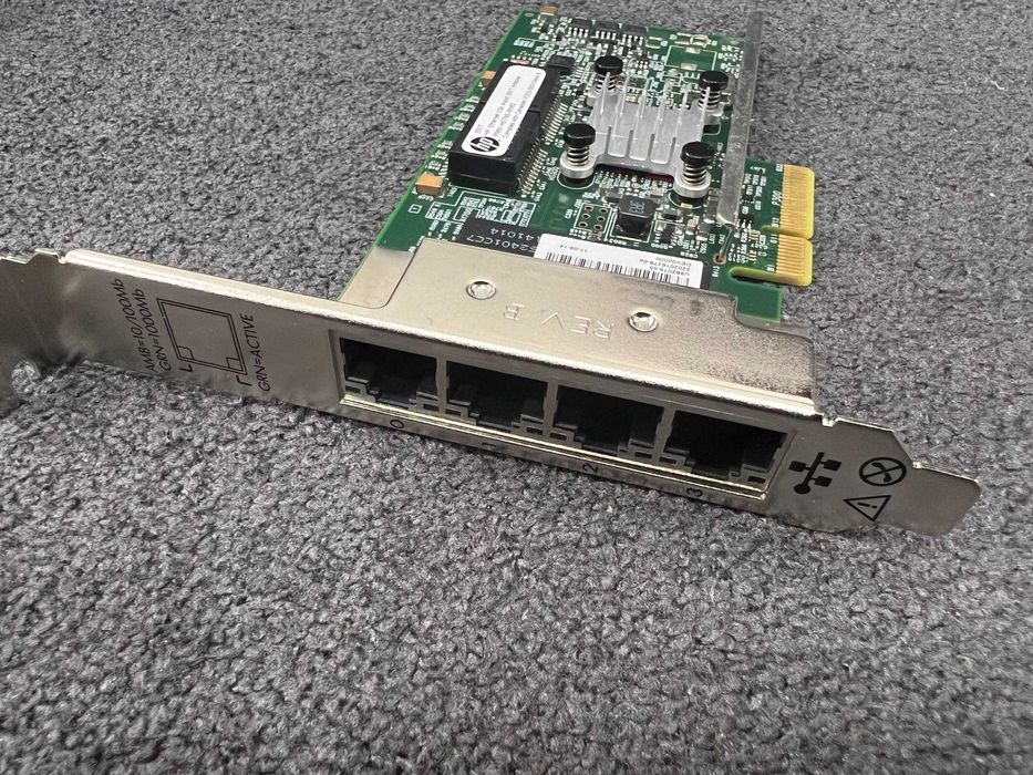 Сетевой адаптер HP Ethernet 1Gb 4-port 331T Adapter HP Gen7 Gen8