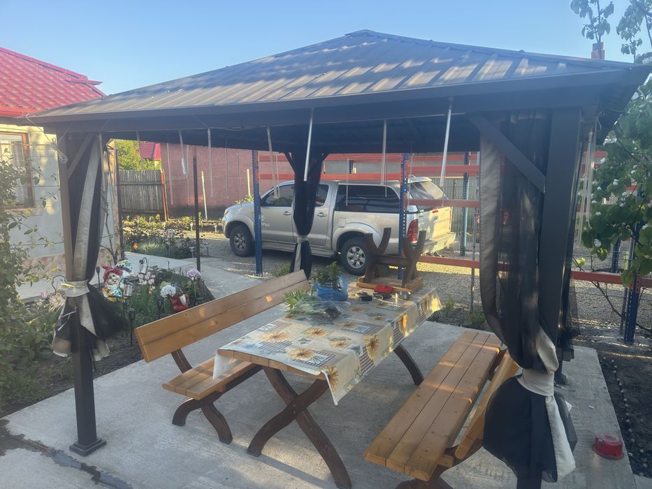 Vand pavilion metalic 3x3