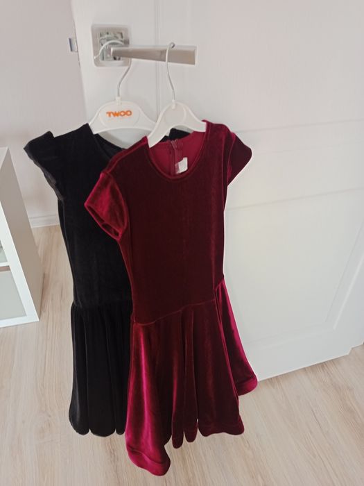 Платье для танца, велюр, 2 шт.