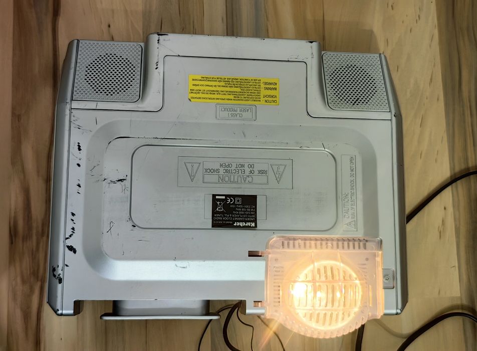 Radio cd cu lampă Karcher AM FM Stereo Radio CD player de bucatarie