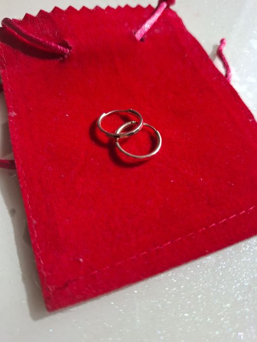 Серьги золотые 585  проба