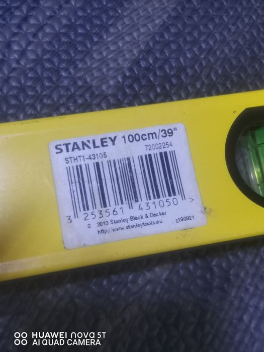 Nivela aluminiu Stanley. 100cm.