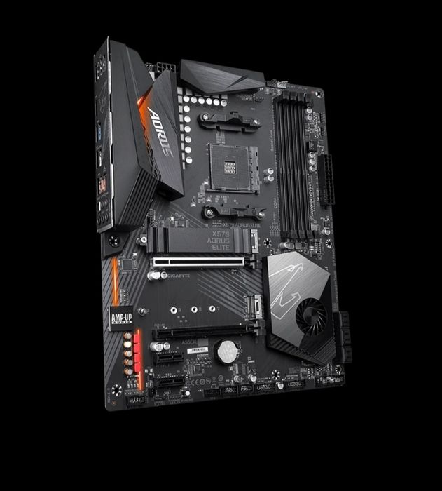Gigabayte X570 AORUS ELITE AM4 материнская плата ATX AMD X570 R7 5000ч
