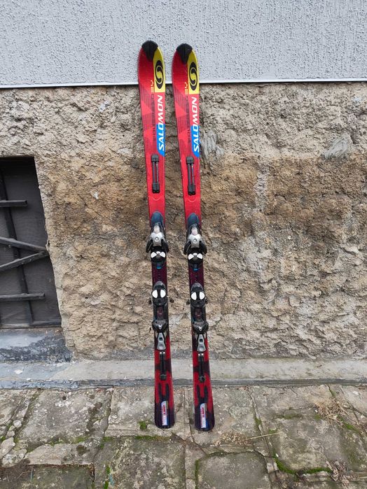 Salomon 160 ски червени