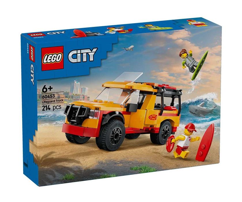 LEGO City 60453 - Lifeguard Beach Rescue Truck