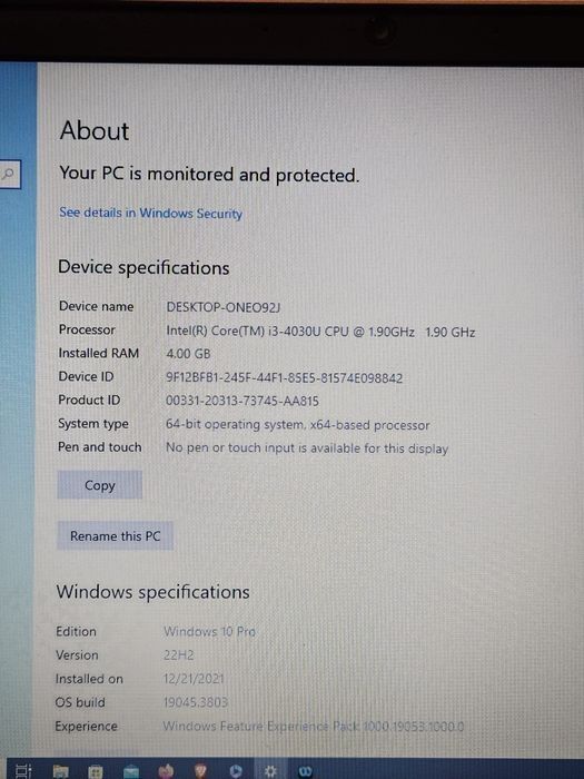 Laptop HP Pavilion 15