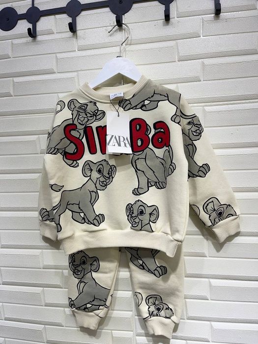 Турецкая двойка ZARA 1-2-3-4 лет ( 3нитка)