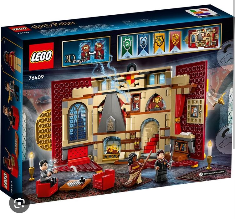 Хари Потър Лего - цял комплект- замък, къщата на крясъци, класни стаи