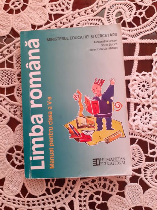 Vând manual de limba română pentru clasa a-V-a
