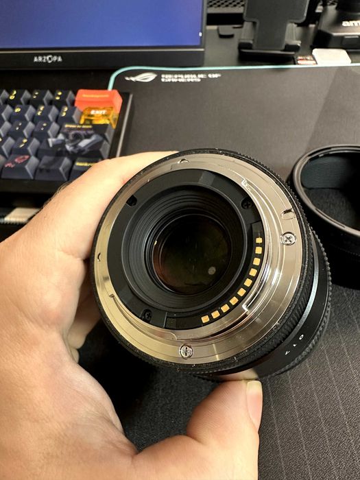 Sigma 16 mm f 1.4 e-mount (sony) + filtru