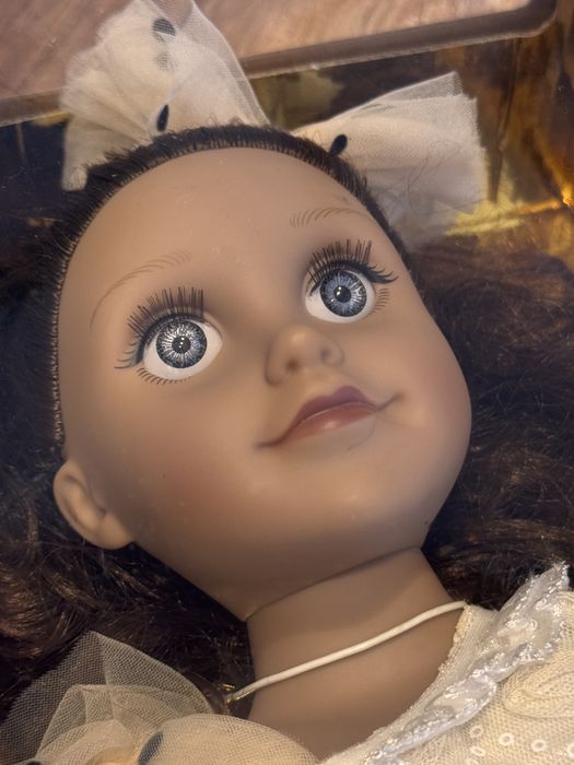 Papusa Mappy Fashion 46cm cu rochiță bej jucarii fetite