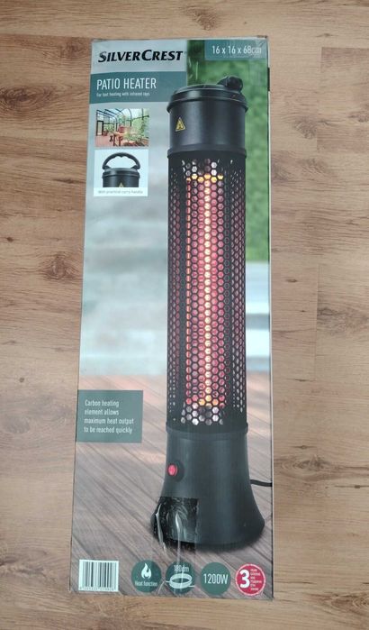 Инфрачервен нагревателен уред с карбонов нагревател