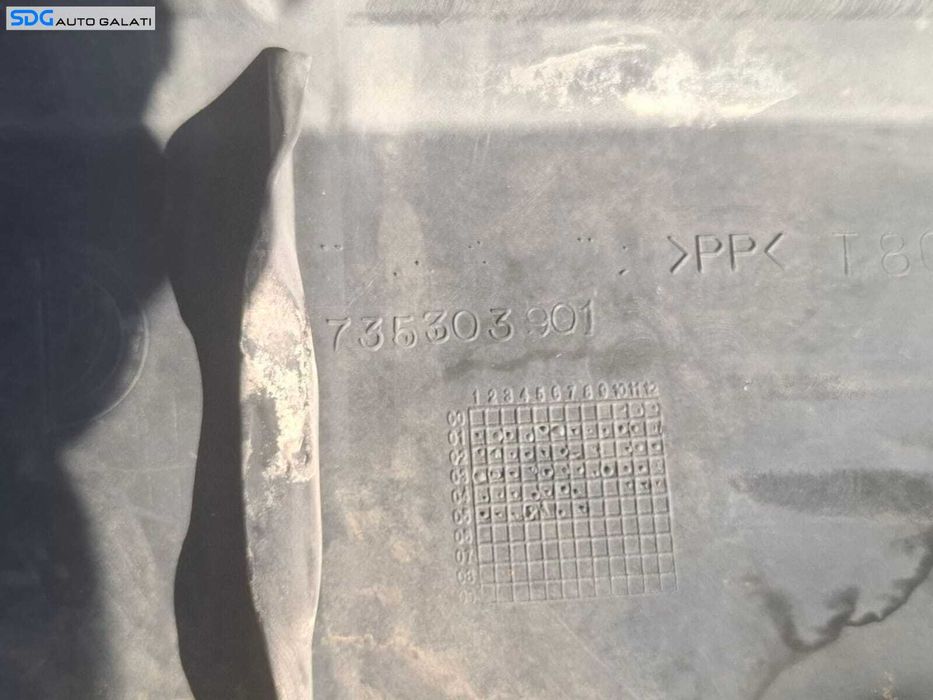 Bara Spoiler Fata Fiat Doblo 2002 - 2005 (Ondulatii , Zgarieturi) [LC1191]