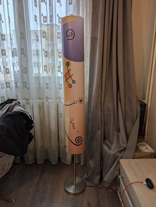 Подова лампа - 2бр синя светлина