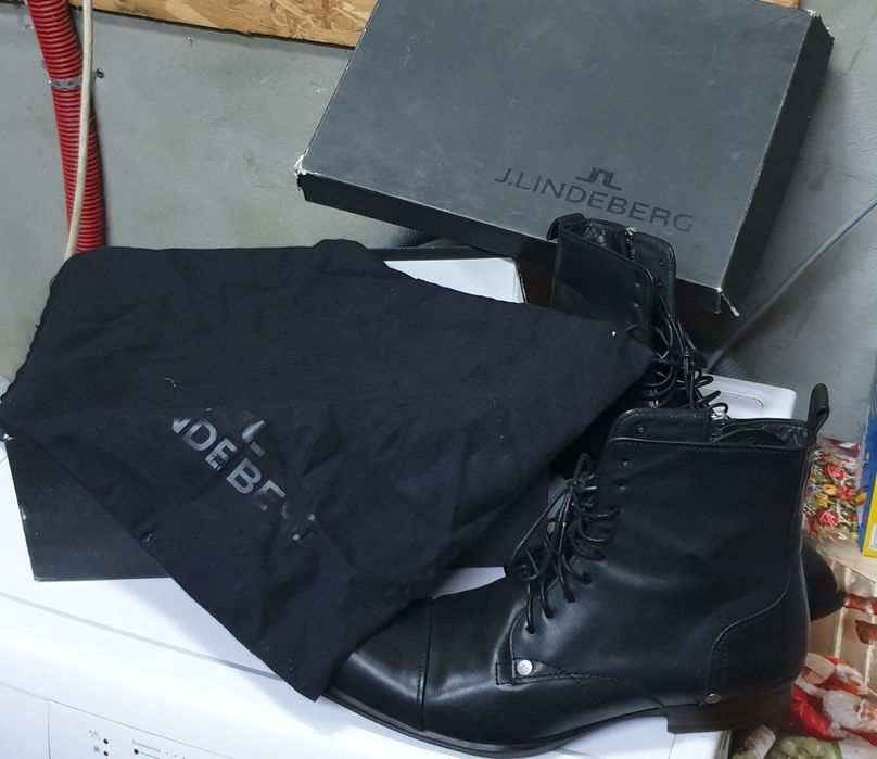 Ghete din piele naturală J.Lindeberg