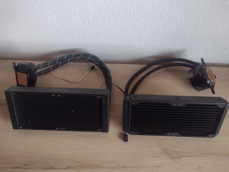 4 броя водни охаждания за компютър Arctic и NZXT cougar