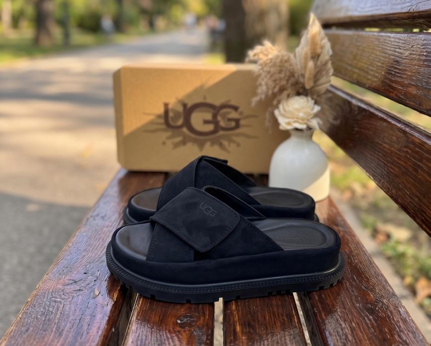 Papuci Dama UGG Negri - Full Box