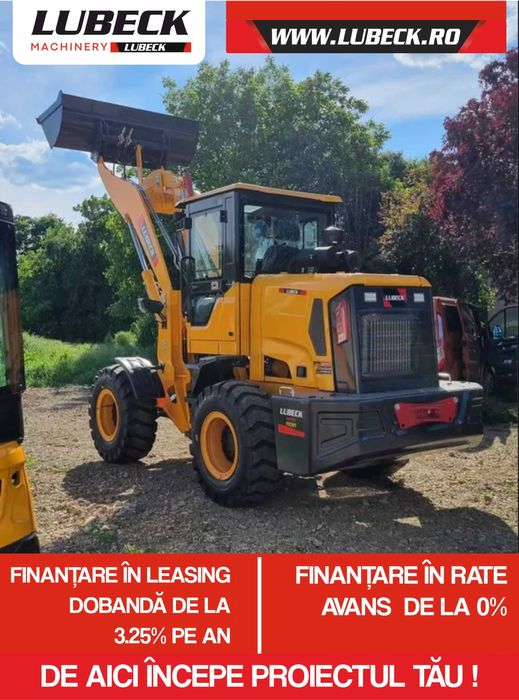 Vola/ Incarcator Frontal Lubeck FR251   2 TONE sarcină ridicare  NOU