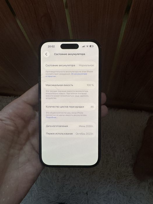 Телефон Iphone 15