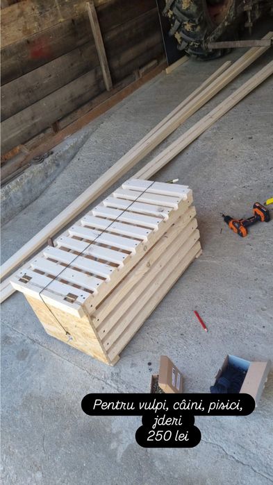 Capcane animale si pasari din lemn