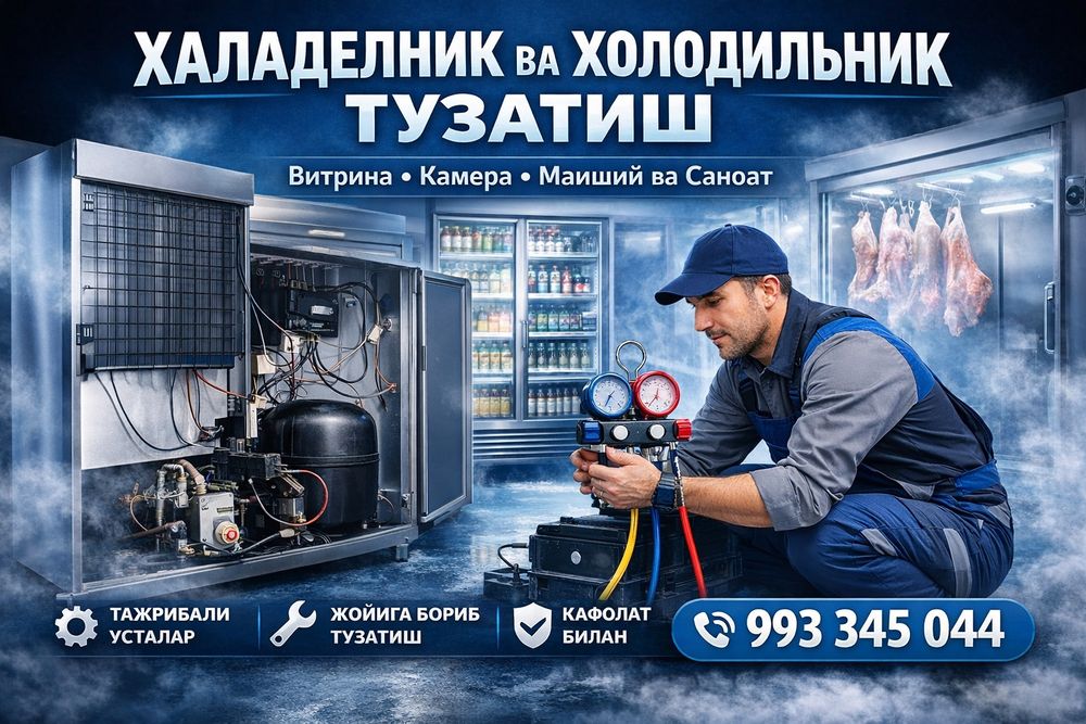 Ремонт холодильников и холодильного оборудования
