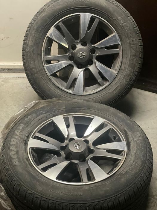 Диски с новой резиной  от Прадо 150.