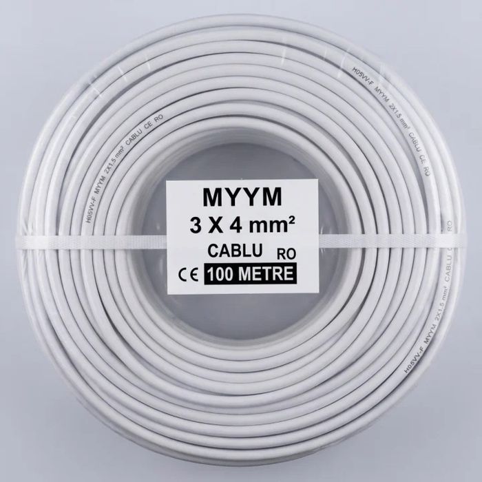 Cablu electric MYYM – 100 metri | mai multe secțiuni
