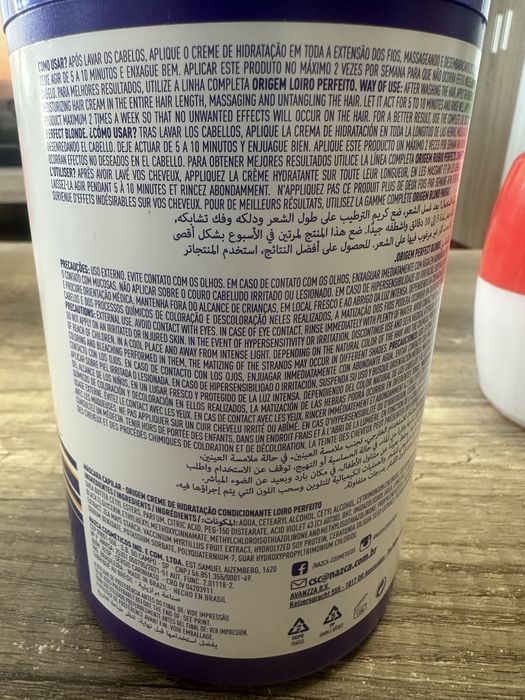 Masca de par braziliana hidratare si pentru par blond