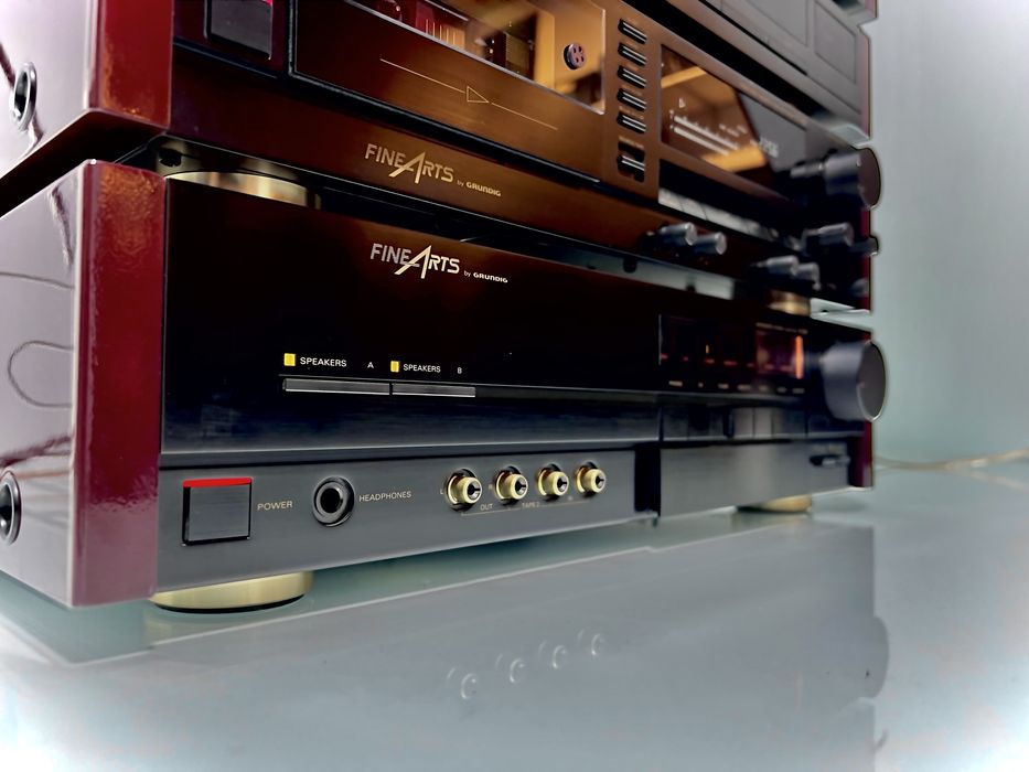 Linie Grundig Fine Arts, Amplif A-903, Deck 3 Head TC-905, CD9000,T905