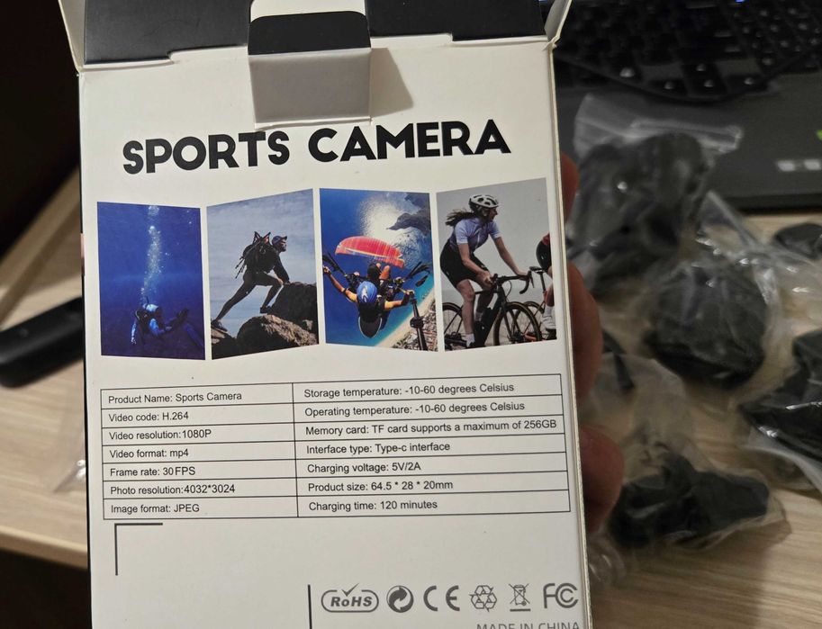 Мини экшн камера