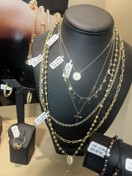 Royal Bijuterii aur 14k 585 lant bratara inel cercei bijuterie dama colier barbat 14 k