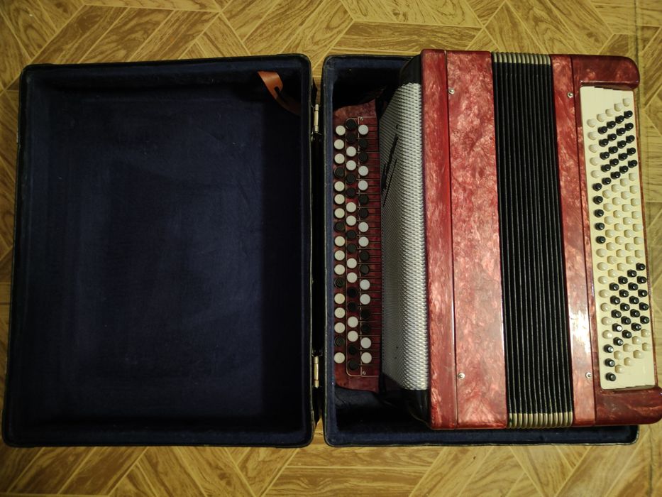 Баян Тульский в чехле.