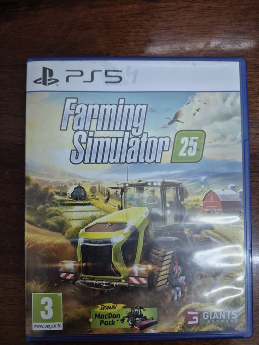 Vând joc nou nouț farming simulator 25 petru PS 5.