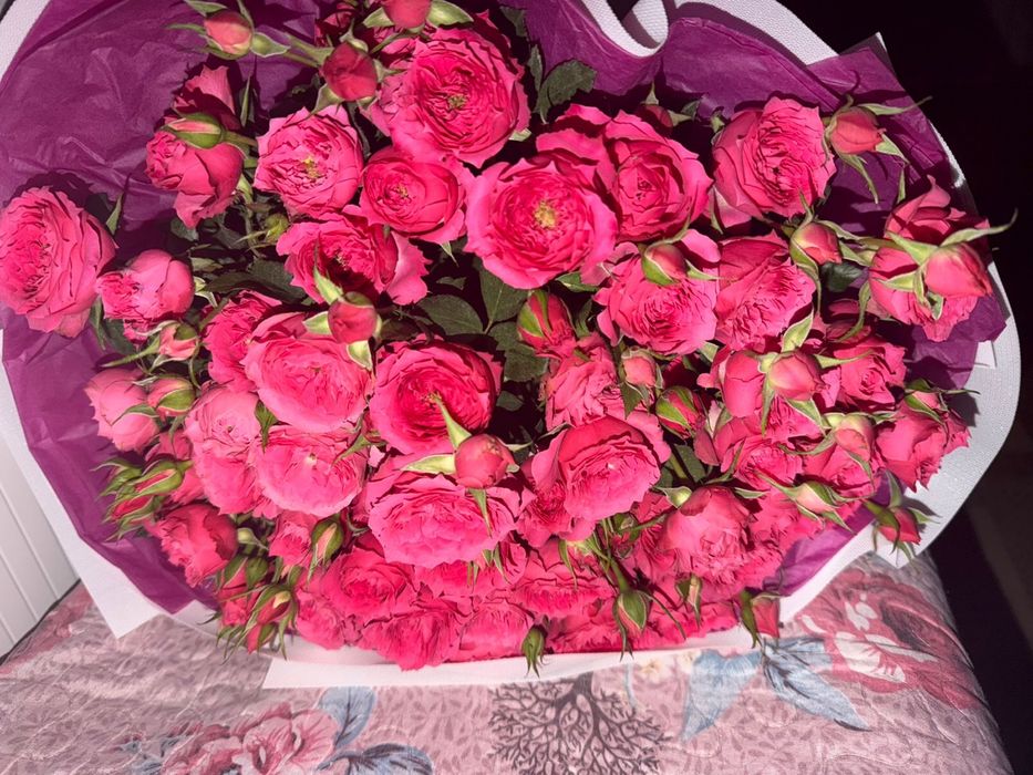 Букет цветов свежие