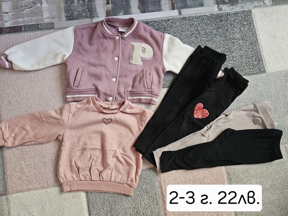 Детски дрехи за момиче 18-24м. и 24-36м.