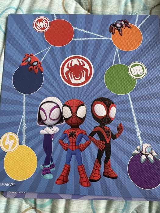 Образователна игра 3г спайдърмен цветове