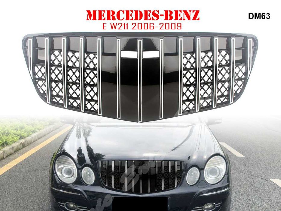 Предна Решетка GT Mercedes E W211 Мерцедес Е В211 06-09 г